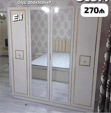 4 qapılı dolab Yep yeni 270 azn rəng seçimi var çatdırılma var lalafo.az -da 4 qapılı dolab Yep yeni 270 azn rəng seçimi var çatdırılma var