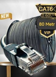 Lesa: MN6 M108XF CAT6 FTP şəbəkə kabeli – 80 metr (0.60 mm) - Kateqoriya lalafo.az -da — 1 Lesa: MN6 M108XF CAT6 FTP şəbəkə kabeli – 80 metr (0.60 mm) - Kateqoriya — 1