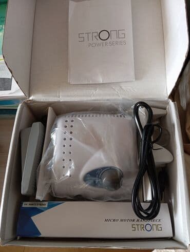 STRONG Power Series – mikromotor frez dəsti Məhsulun tərkibi: - lalafo.az -da STRONG Power Series – mikromotor frez dəsti Məhsulun tərkibi: -