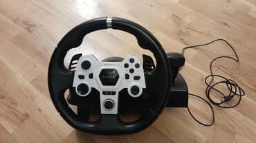 Oyun sükan dəsti – USB Xüsusiyyətlər: - Tam ölçülü sükan, mərkəzdə lalafo.az -da Oyun sükan dəsti – USB Xüsusiyyətlər: - Tam ölçülü sükan, mərkəzdə