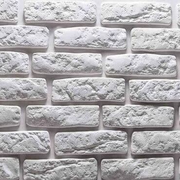 Ağ rəngli dekorativ kərpic panelləri Düzəldilib gətirilib vurulması lalafo.az -da — 1 Ağ rəngli dekorativ kərpic panelləri Düzəldilib gətirilib vurulması — 1