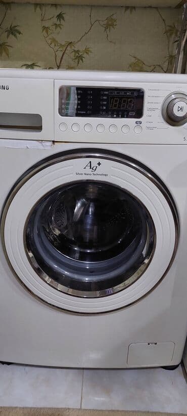 Paltaryuyan maşın Samsung, 5 kq, Avtomat, Qurutmasız lalafo.az -da Paltaryuyan maşın Samsung, 5 kq, Avtomat, Qurutmasız