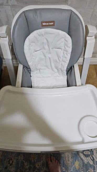 Mstar Baby uşaq yemək stulu - Rəng: boz-ağ - Geniş, çıxarılan və lalafo.az -da Mstar Baby uşaq yemək stulu - Rəng: boz-ağ - Geniş, çıxarılan və