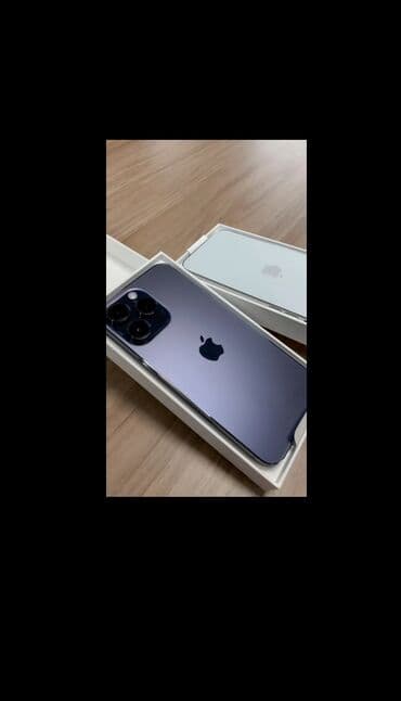 IPhone 14 Pro Max, 128 GB, Deep Purple lalafo.az -da IPhone 14 Pro Max, 128 GB, Deep Purple