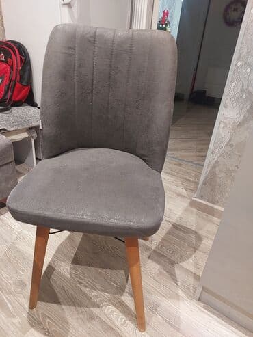 Qonaq otağı üçün, İşlənmiş, Qatlanmayan, rəng - Boz Stul lalafo.az -da Qonaq otağı üçün, İşlənmiş, Qatlanmayan, rəng - Boz Stul