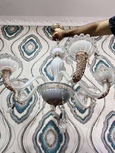 Çılçıraq, 6 lampa, Şüşə lalafo.az -da Çılçıraq, 6 lampa, Şüşə