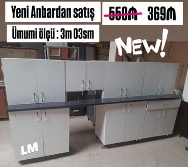 *Mətbəx mebellərinin sifarişlə hazırlanması✔️* Ölçü : 3metr03sm☑️ lalafo.az -da *Mətbəx mebellərinin sifarişlə hazırlanması✔️* Ölçü : 3metr03sm☑️