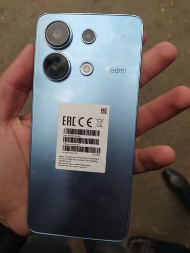 Redmi Note 13, 256 GB, rəng - Mavi, Zəmanət, Barmaq izi, İki sim kartlı lalafo.az -da Redmi Note 13, 256 GB, rəng - Mavi, Zəmanət, Barmaq izi, İki sim kartlı