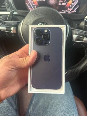 IPhone 14 Pro, 128 GB, Deep Purple, Face ID lalafo.az -da IPhone 14 Pro, 128 GB, Deep Purple, Face ID