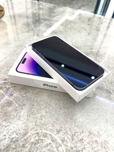 IPhone 14 Pro Max, 256 GB, Deep Purple lalafo.az -da IPhone 14 Pro Max, 256 GB, Deep Purple