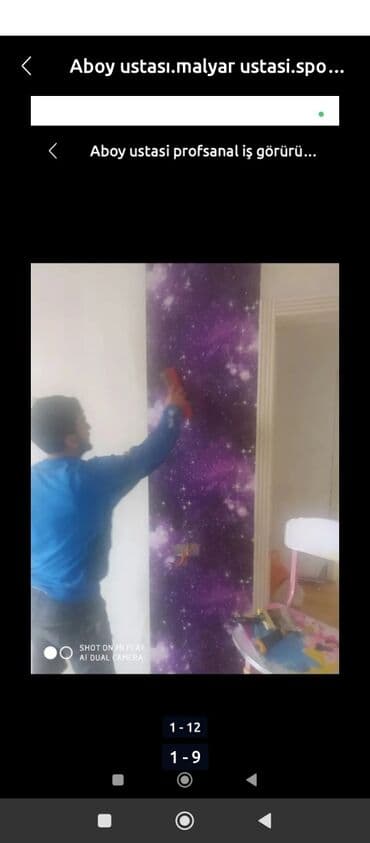 Потолочные работы: Aboy ustası.malyar ustası emusiya şpoklyovka ustası . laminat ustası at lalafo.az — 1 Потолочные работы: Aboy ustası.malyar ustası emusiya şpoklyovka ustası . laminat ustası — 1