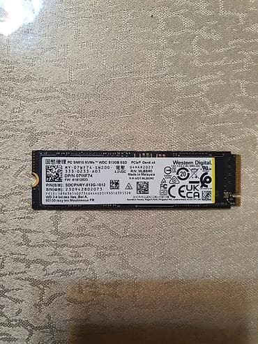 Daxili SSD disk Western Digital (WD), 512 GB, M.2, İşlənmiş lalafo.az -da Daxili SSD disk Western Digital (WD), 512 GB, M.2, İşlənmiş