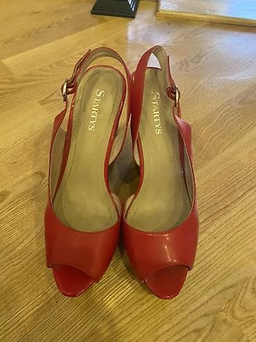 Ölçü: 40, rəng - Qırmızı, İşlənmiş lalafo.az -da Ölçü: 40, rəng - Qırmızı, İşlənmiş