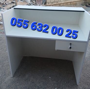 Sifarişlə ofis oturacaqları: Resepsiyon/qarşılama masaları və kassir stendləri Məhsul təsviri: - lalafo.az -da — 3 Sifarişlə ofis oturacaqları: Resepsiyon/qarşılama masaları və kassir stendləri Məhsul təsviri: - — 3