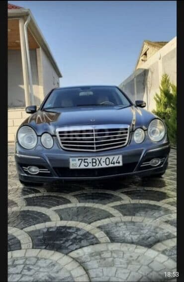 Mercedes-Benz E 200: 1.8 l | 2009 il Sedan lalafo.az -da Mercedes-Benz E 200: 1.8 l | 2009 il Sedan