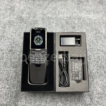 Nokia 8, rəng - Qara, Düyməli lalafo.az -da Nokia 8, rəng - Qara, Düyməli