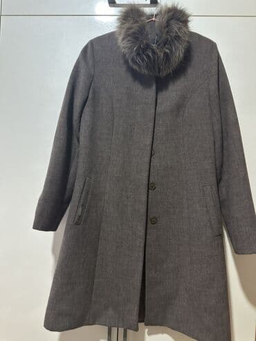 Qadın palto – Kariçneviy rengde, klassik kəsim - Material: qalın, isti lalafo.az -da Qadın palto – Kariçneviy rengde, klassik kəsim - Material: qalın, isti
