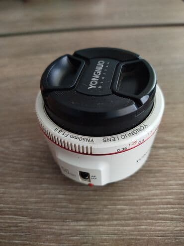 Yongnuo 50mm F1.8 - Obyektivi satılır. avtofokusu hərdən işləmir. bu lalafo.az -da Yongnuo 50mm F1.8 - Obyektivi satılır. avtofokusu hərdən işləmir. bu