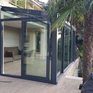 Məhsul: Alüminium sürgülü panorma sistemləri (şüşə fasad və teras lalafo.az -da Məhsul: Alüminium sürgülü panorma sistemləri (şüşə fasad və teras