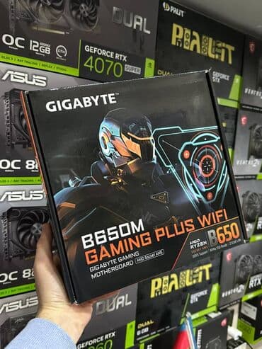 Ana Platası Gigabyte GIGABYTE B650M GAMING PLUS WIFI, Yeni lalafo.az -da Ana Platası Gigabyte GIGABYTE B650M GAMING PLUS WIFI, Yeni