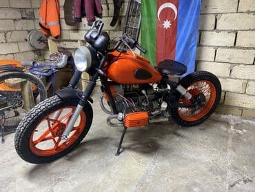 Kafe-reyser üslublu klassik motosiklet – fərdi layihə - Rəng lalafo.az -da Kafe-reyser üslublu klassik motosiklet – fərdi layihə - Rəng