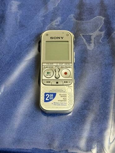 Sony rəqəmsal səs yazıcı - Model: Sony IC recorder (ekranda menyu lalafo.az -da Sony rəqəmsal səs yazıcı - Model: Sony IC recorder (ekranda menyu