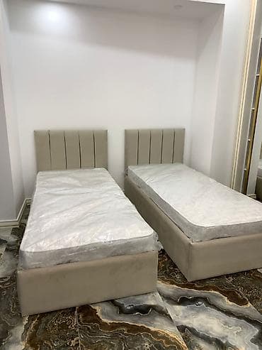 İki ədəd tək nəfərlik çarpayı dəsti - Ölçü: təxmini 90x200 sm (tək lalafo.az -da İki ədəd tək nəfərlik çarpayı dəsti - Ölçü: təxmini 90x200 sm (tək