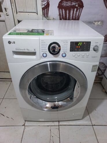 Paltaryuyan maşın LG, 8 kq, İşlənmiş, Avtomat, Qurutma var, Pulsuz çatdırılma lalafo.az -da Paltaryuyan maşın LG, 8 kq, İşlənmiş, Avtomat, Qurutma var, Pulsuz çatdırılma