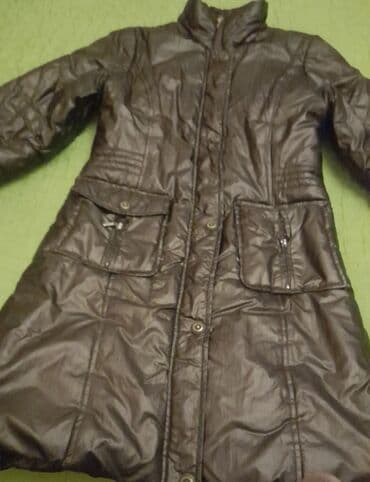 Qadınlar üçün uzun düyməli qış gödəkçəsi - Rəng: tünd qəhvəyi lalafo.az -da Qadınlar üçün uzun düyməli qış gödəkçəsi - Rəng: tünd qəhvəyi