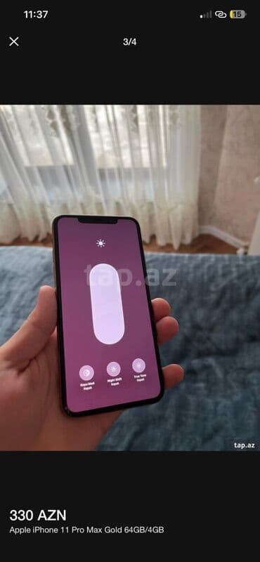 Geely: IPhone 11 Pro Max, 64 ГБ, Золотой, Face ID at lalafo.az — 3 Geely: IPhone 11 Pro Max, 64 ГБ, Золотой, Face ID — 3