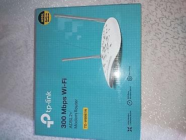 TP-Link TD-W8961N ADSL2+ Modem Router - 300 Mbps Wi‑Fi sürəti - 2 lalafo.az -da TP-Link TD-W8961N ADSL2+ Modem Router - 300 Mbps Wi‑Fi sürəti - 2
