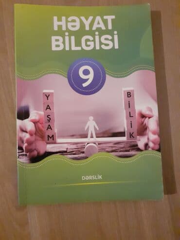 9-cu sinif dərslikləri paketi - Həyat Bilgisi – 9 (Dərslik). Qapaqda lalafo.az -da 9-cu sinif dərslikləri paketi - Həyat Bilgisi – 9 (Dərslik). Qapaqda