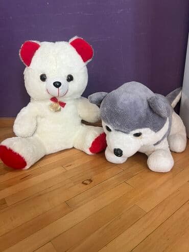 Böyük ölçülü plyuş oyuncaqlar dəsti - Ağ-qırmızı ayı balışı: iri lalafo.az -da Böyük ölçülü plyuş oyuncaqlar dəsti - Ağ-qırmızı ayı balışı: iri