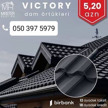 Миски: Dam örtükləri və peşəkar montaj xidməti Təklif: - Metal kərpic at lalafo.az — 5 Миски: Dam örtükləri və peşəkar montaj xidməti Təklif: - Metal kərpic — 5