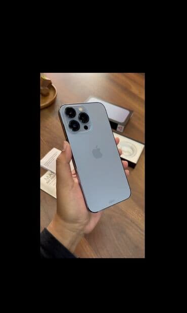 IPhone 13 Pro Max, 128 GB, Blue Titanium lalafo.az -da IPhone 13 Pro Max, 128 GB, Blue Titanium