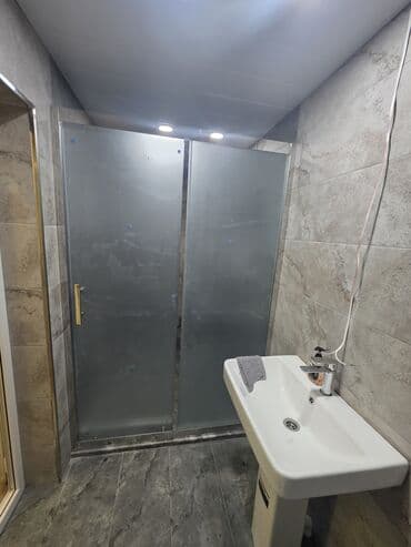 Şüşə duş kabinası – mat (qumlu) şüşəli, sürgülü sistem - Tip: Divar lalafo.az -da Şüşə duş kabinası – mat (qumlu) şüşəli, sürgülü sistem - Tip: Divar