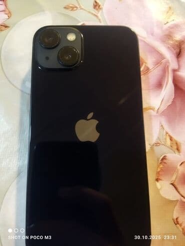 IPhone 13, 128 GB, Qara, Face ID lalafo.az -da IPhone 13, 128 GB, Qara, Face ID
