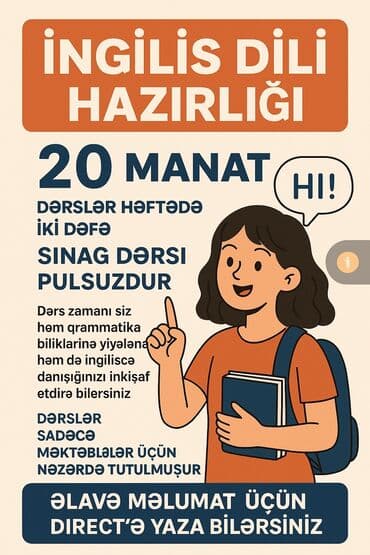 Xarici dil kursu, İngilis dili, Uşaqlar üçün lalafo.az -da Xarici dil kursu, İngilis dili, Uşaqlar üçün