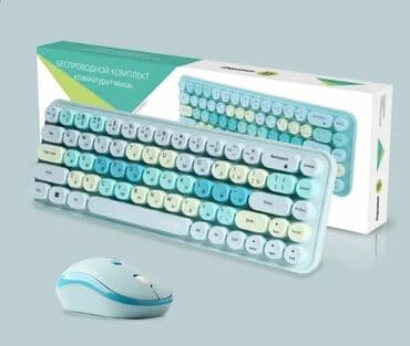 SmartBuy simsiz dəst: klaviatura + siçan - Rəng: pastel mavi-yaşıl lalafo.az -da SmartBuy simsiz dəst: klaviatura + siçan - Rəng: pastel mavi-yaşıl