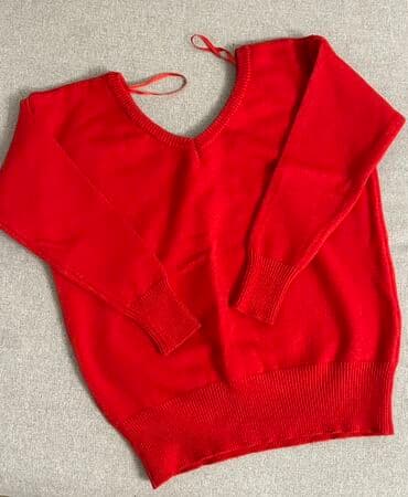 Sviter, One size, rəng - Qırmızı lalafo.az -da Sviter, One size, rəng - Qırmızı
