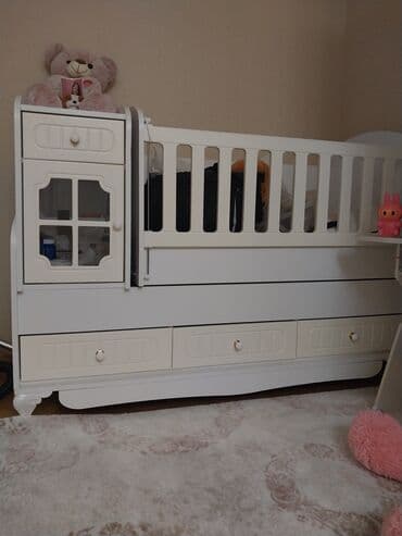 Oğlan və qız üçün, Dördbucaq, Beşik, Dəstsiz, Matrassız, Yellənmə mexanizmsiz lalafo.az -da Oğlan və qız üçün, Dördbucaq, Beşik, Dəstsiz, Matrassız, Yellənmə mexanizmsiz