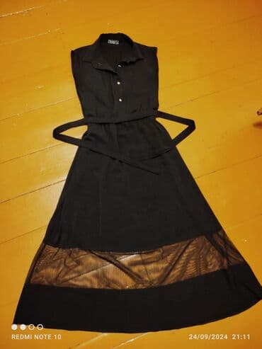 Qara paltar, 42 razmer. problemi yoxdur, təzə qalıb lalafo.az -da Qara paltar, 42 razmer. problemi yoxdur, təzə qalıb