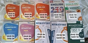 Abituriyent və məktəblilər üçün fənn və test kitabları toplusu lalafo.az -da Abituriyent və məktəblilər üçün fənn və test kitabları toplusu