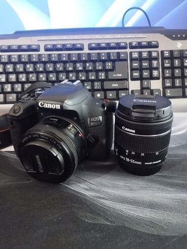 Canon EOS 800D DSLR fotoaparat + 2 obyektiv dəsti Komplekt: - Canon lalafo.az -da Canon EOS 800D DSLR fotoaparat + 2 obyektiv dəsti Komplekt: - Canon