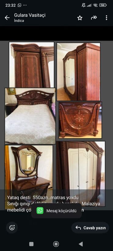 Yataq desti 550azn. matras yoxdu Sınığı qırıqı deffekti yoxdu lalafo.az -da Yataq desti 550azn. matras yoxdu Sınığı qırıqı deffekti yoxdu