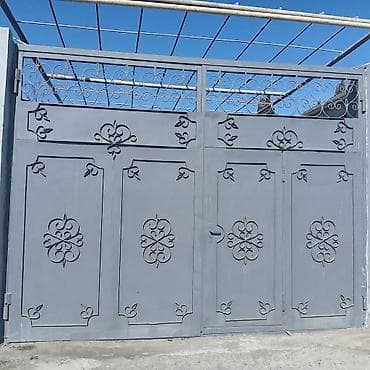 Dəmir darvaza və piyada qapısı dəsti 4 Mt uzunu 3 mt eni Əla lalafo.az -da Dəmir darvaza və piyada qapısı dəsti 4 Mt uzunu 3 mt eni Əla