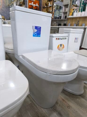 Müasir dizaynlı, kompak təkblok (monoblok) unitaz. - Material lalafo.az -da Müasir dizaynlı, kompak təkblok (monoblok) unitaz. - Material