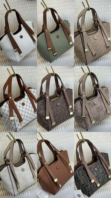 Zərif dizaynlı qadın əl çantaları kolleksiyası - Forma: trapez lalafo.az -da Zərif dizaynlı qadın əl çantaları kolleksiyası - Forma: trapez