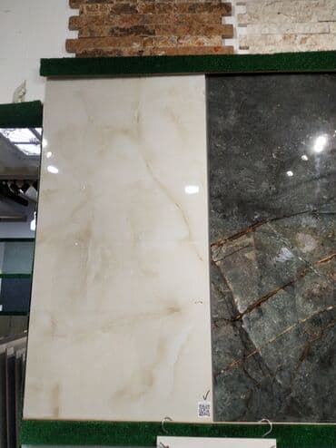 Mərmər effektli böyük ölçülü keramika plitə - Material: keramika lalafo.az -da Mərmər effektli böyük ölçülü keramika plitə - Material: keramika