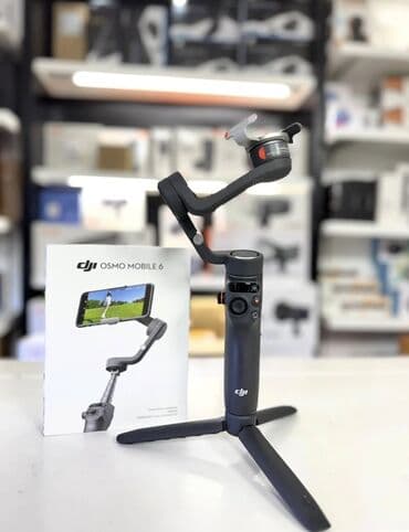 DJI Osmo Mobile 6 – smartfon üçün 3 oxlu stabilizator - Quraşdırma lalafo.az -da DJI Osmo Mobile 6 – smartfon üçün 3 oxlu stabilizator - Quraşdırma